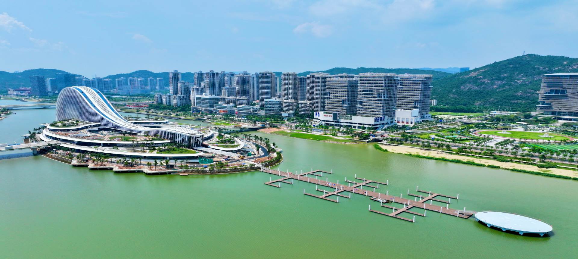 珠海横琴天沐琴台游艇码头