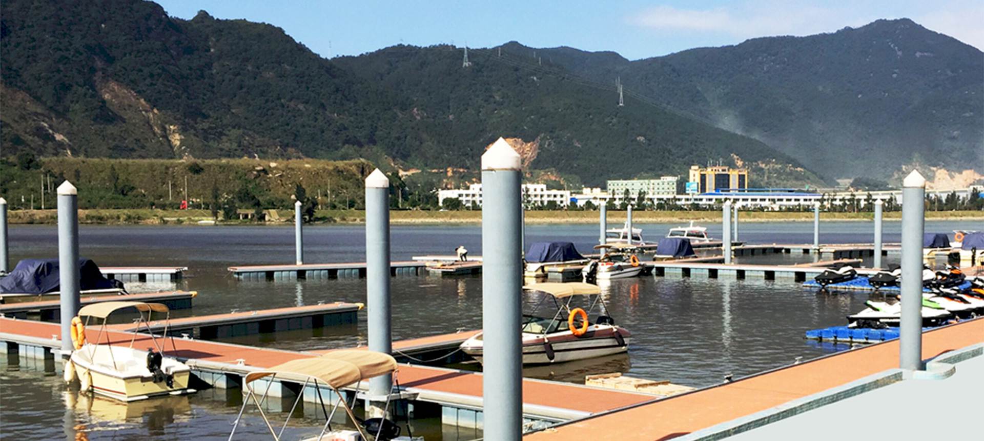 福州罗源湾滨海新城游艇会浮码头
