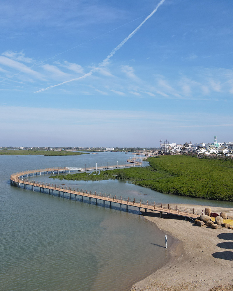 海丝首港红树林水上栈道