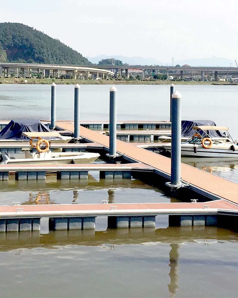 福州罗源湾滨海新城游艇会浮码头