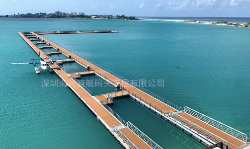 深圳海润游艇码头案例分享——马尔代夫维拉纳国际机场水上飞机浮码头